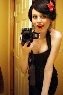 Thin black teen mouth